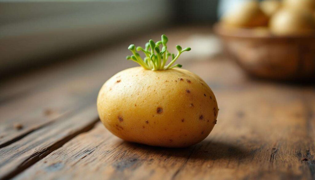 Peut-on manger sans danger une pomme de terre qui germe ?