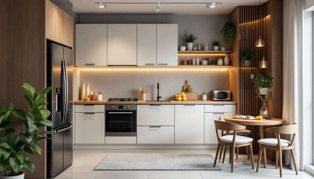 Mini-cuisines 2026 : les 5 tendances à adopter pour gagner de la place et du style à moindre coût