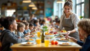 Je suis cantinière et voici ma méthode pour faire manger tous les enfants le midi à la cantine