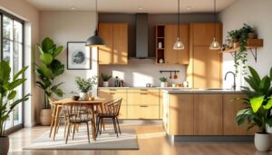 Oubliez l’îlot central : cette tendance inattendue transforme la cuisine en un espace plus convivial et modulable