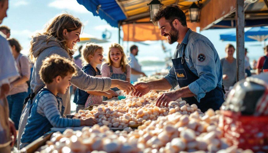 Manger des coquilles Saint-Jacques gratuitement tout le week-end, c’est possible et c’est à cet endroit