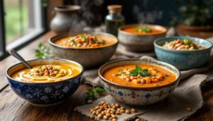 17 recettes de soupes riches en protéines avec des légumineuses