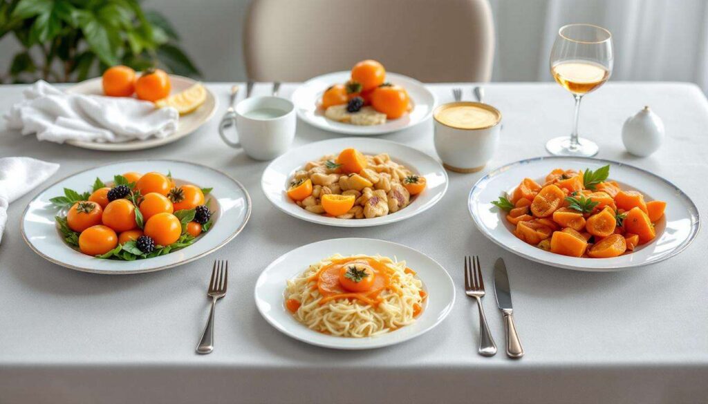 De l'entrée au dessert, 5 recettes pour cuisiner le kaki