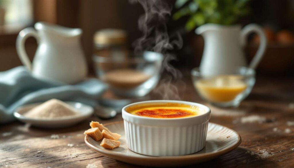 « Je ne me lasse jamais de cette crème brûlée simplissime » : prête en un clin d’œil avec seulement trois ingrédients !