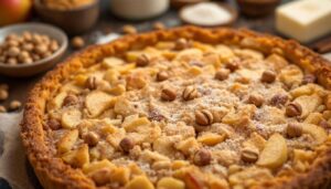 Un chef pâtissier dévoile sa version simplissime du crumble pommes-noisettes (à préparer en moins de 10 minutes !)