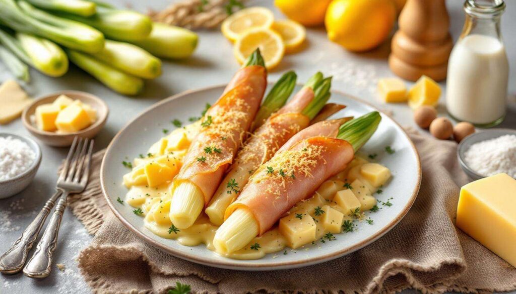 Béchamel crémeuse, parmesan doré, fondant irrésistible : les endives au jambon comme vous ne les avez jamais mangées