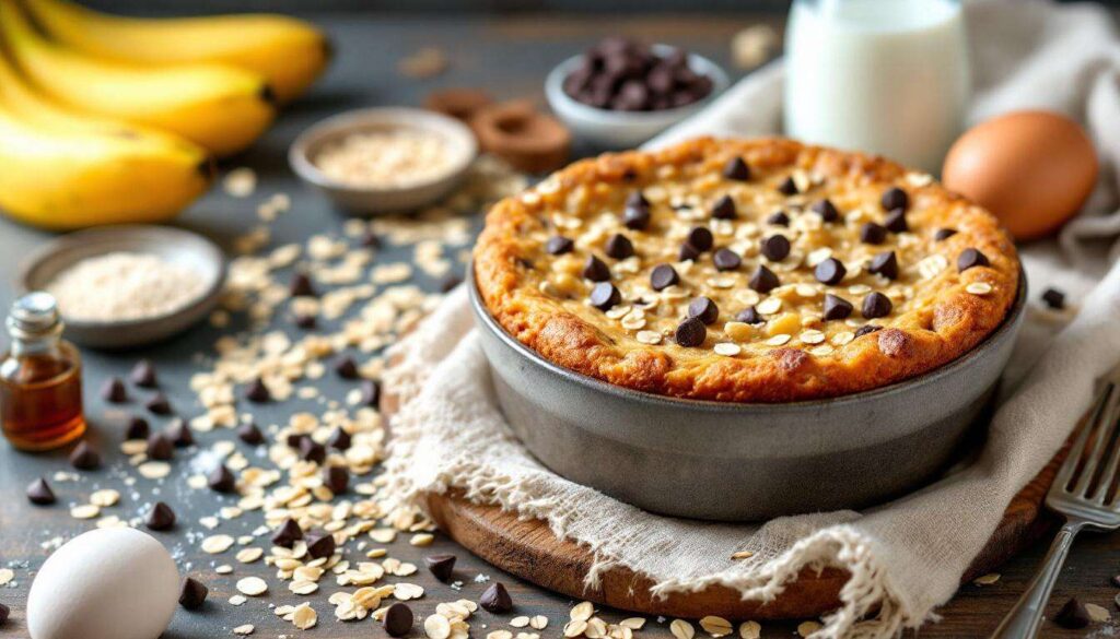 Prêt en moins de 5 minutes » : le bowl cake banane, avoine et chocolat qui rend le petit-déj ultra moelleux et gourmand