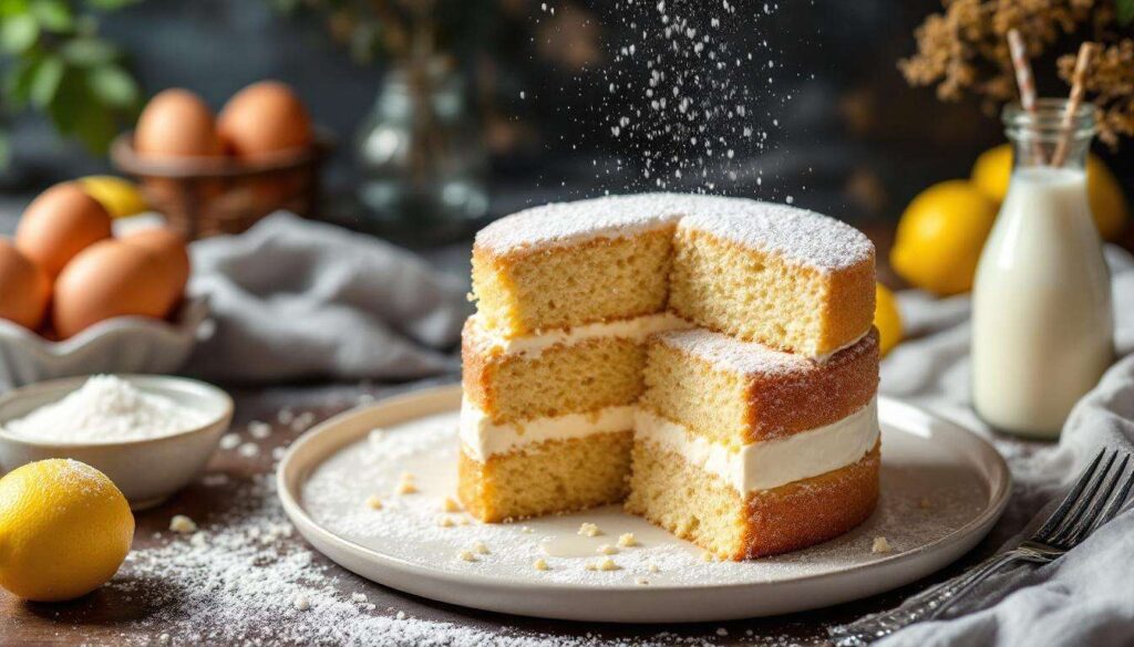 Gâteau magique à la vanille : la recette simple aux trois couches bien nettes