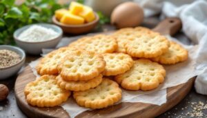 Crackers maison fromage-sésame en 20 minutes : la recette que tout le monde me réclame à l'apéro