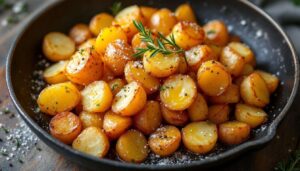 Pommes de terre de Noirmoutier à la poêle : dorées, fondantes, tout simplement